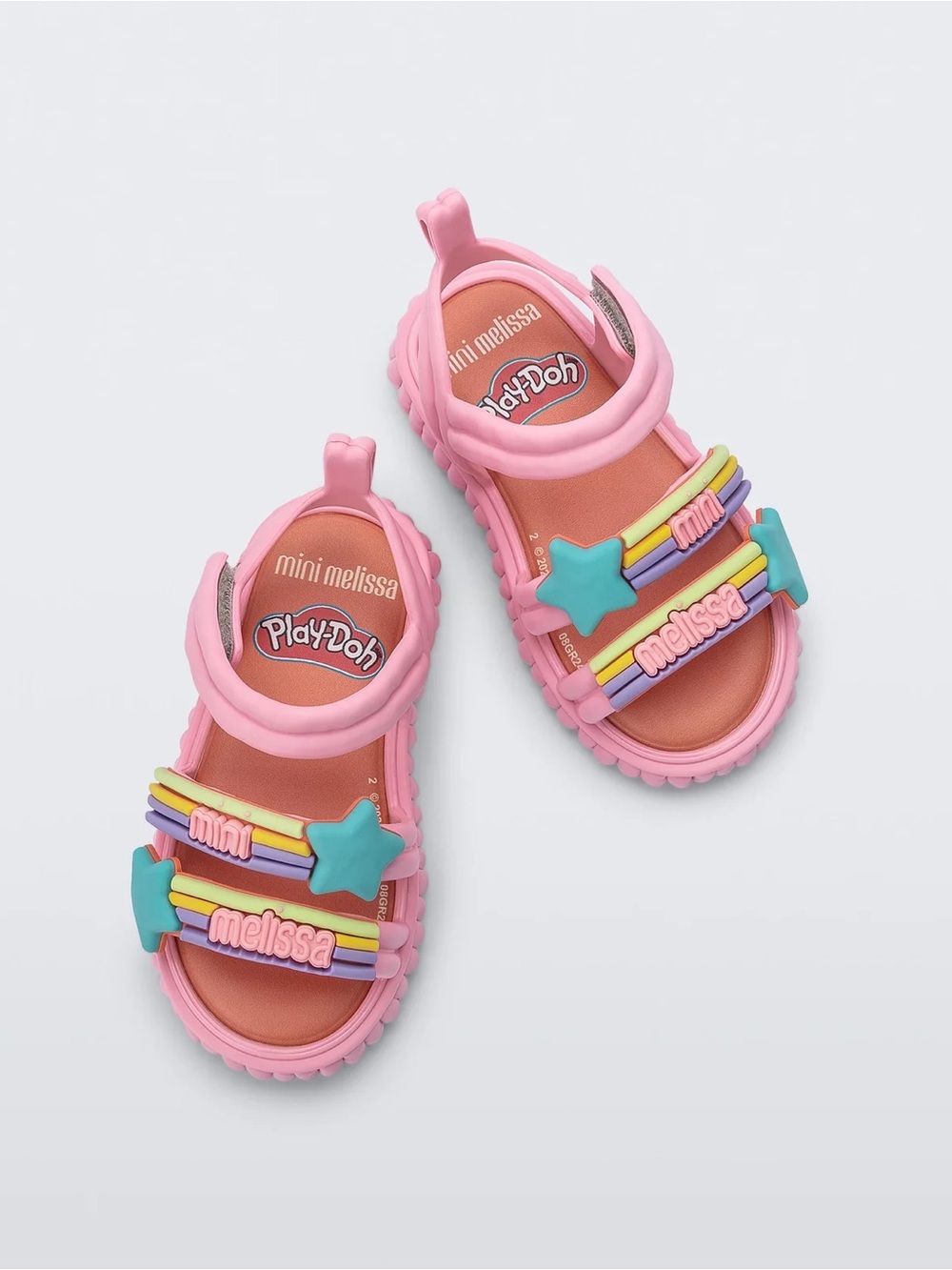 MINI MELISSA + PLAY DOH sandals